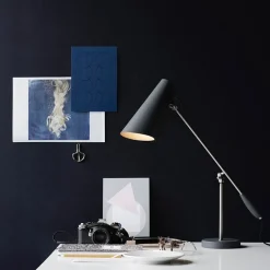 Birdy Bordslampa grå/stål