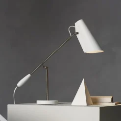 Birdy Bordslampa vit/stål