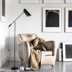 Birdy Golvlampa hel svart