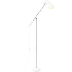 Birdy Golvlampa vit/stål