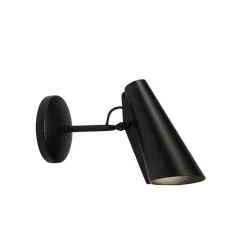 Birdy Short Vägglampa hel svart