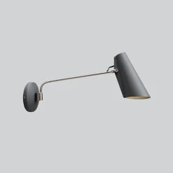 Birdy swing Vägglampa grå/stål