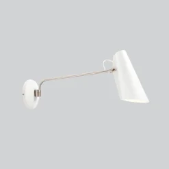 Birdy swing Vägglampa vit/stål