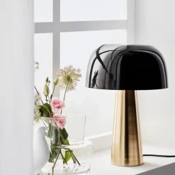 Blanca bordslampa brons/svart