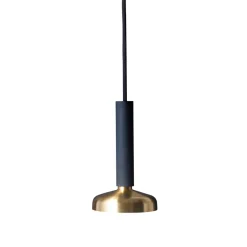 Blend 9 Pendant lamp Jet black, brass