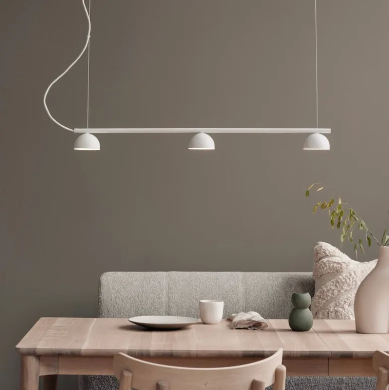 Blush rail 3 taklampa warm beige