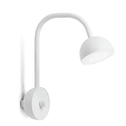 Blush Vägglampa matt vit