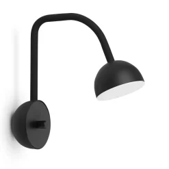 Blush Vägglampa svart