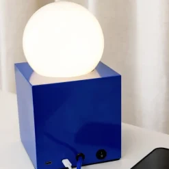 Bob 14 bordslampa blå
