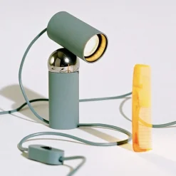 Bolboquet bordslampa sage
