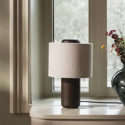 Bosco 25 Bordslampa Brunbetsad ek