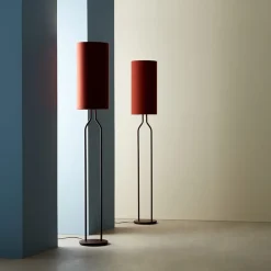 Bottle golvlampa svartstruktur