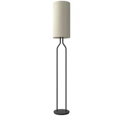 Bottle golvlampa svartstruktur