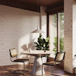Bower Taklampa Large Vit med Oval II