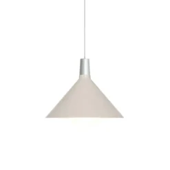 Bower Taklampa Medium Vit med Sphere IV