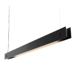 Bridge taklampa matt black