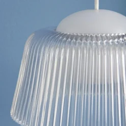 Brim 245 taklampa clear glass