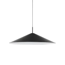 Brolly Ø90 taklampa anodiserad svart