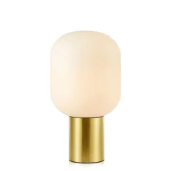 Brooklyn 44cm bordslampa borstad mässing