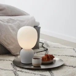 Buddy bordslampa snäckskal/opal