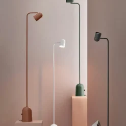 Buddy golvlampa vit