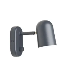 Buddy Vägglampa mörk grå