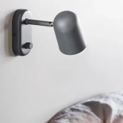 Buddy Vägglampa mörk grå