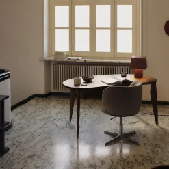 Burl Bordslampa Mörkfärgad vril
