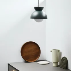 Butterfly Ø21 taklampa matt green