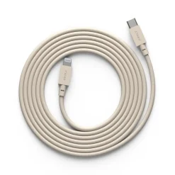 Cabel 1 USB-C to lightning 2m nomad sand