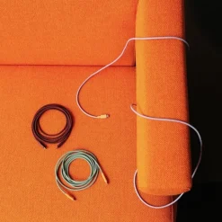 Cable 1 USB-C to USB-C 2m, BAUHAUS Mulberry Red