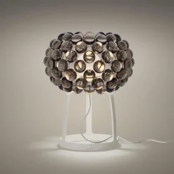 Caboche plus bordslampa grå