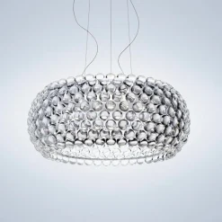 Caboche plus grande taklampa dimbar transparent