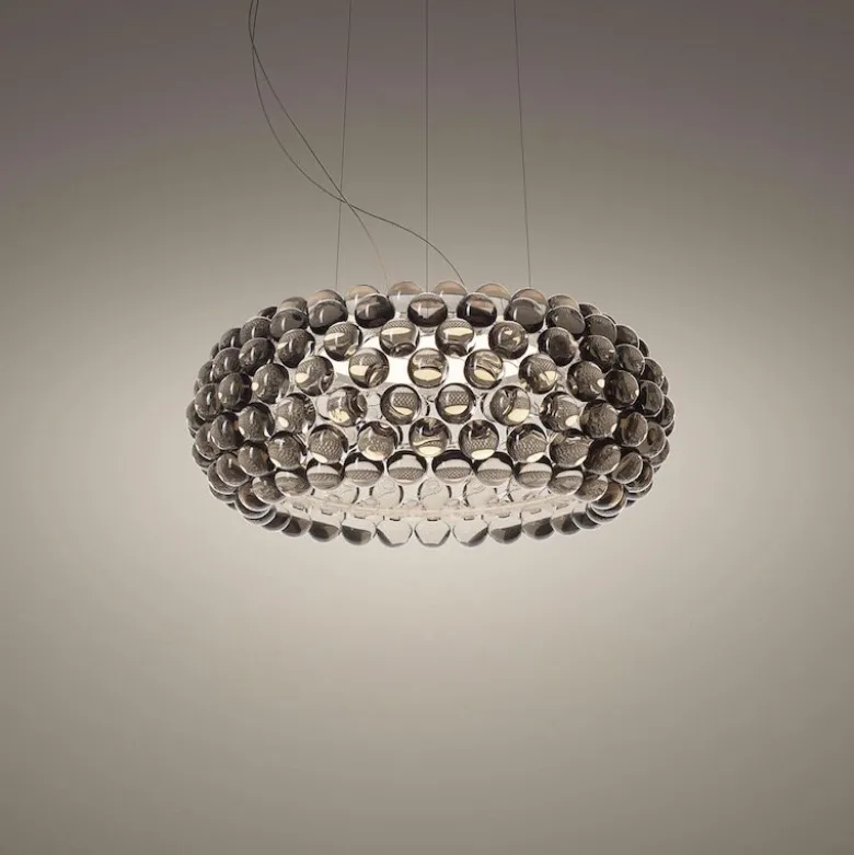 Caboche plus media taklampa dimbar grå
