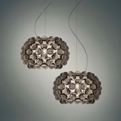 Caboche plus piccola taklampa grå