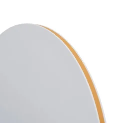 Calm Ø90 vägglampa vit/orange