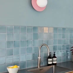 Candy big circle 360 L vägglampa Bubblegum Pink