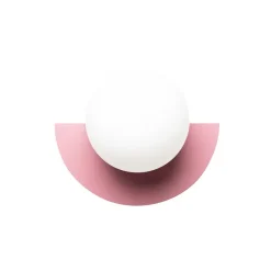 Candy big circle 180 L vägglampa Bubblegum Pink