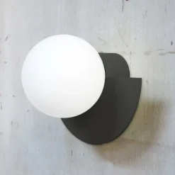 Candy big circle 180 L vägglampa Ninja Black