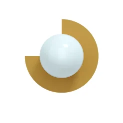Candy big circle 270 L vägglampa Sandcastle Ochre