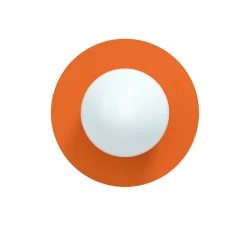 Candy big circle 360 L vägglampa Zesty Orange