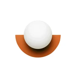 Candy big circle 180 L vägglampa Zesty Orange