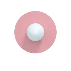Candy big circle 360 S vägglampa Bubblegum Pink
