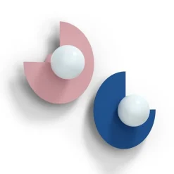 Candy big circle 270 S vägglampa Bubblegum Pink