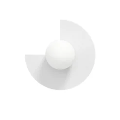 Candy big circle 270 S vägglampa Cottoncandy White