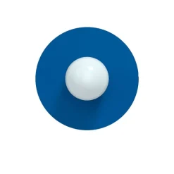 Candy big circle 360 S vägglampa Electric Blue