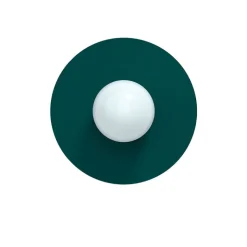 Candy big circle 360 S vägglampa Peacock Green