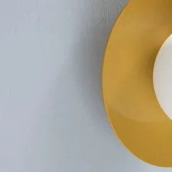 Candy big circle 360 S vägglampa Sandcastle Ochre