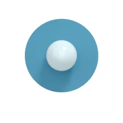 Candy big circle 360 S vägglampa Scandi Blue