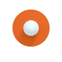 Candy big circle 360 S vägglampa Zesty Orange